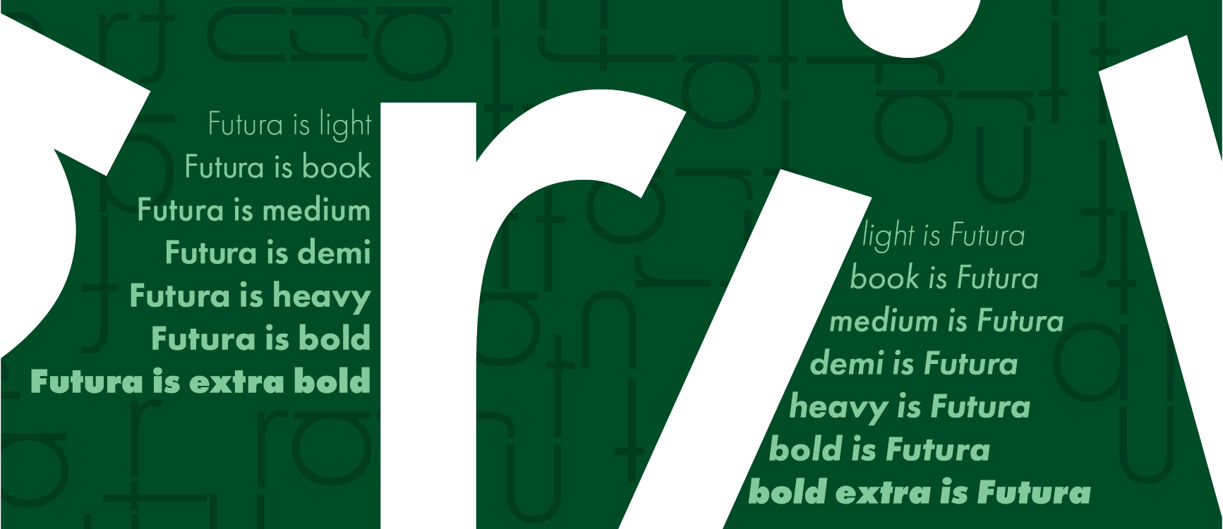 An image of the tenth spread of the Futura type sampler